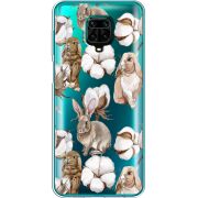 Прозрачный чехол BoxFace Xiaomi Redmi Note 9S Cotton and Rabbits