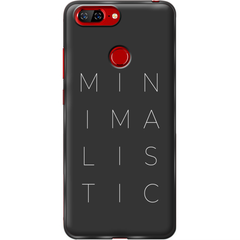 Черный чехол BoxFace Lenovo S5 Minimalistic