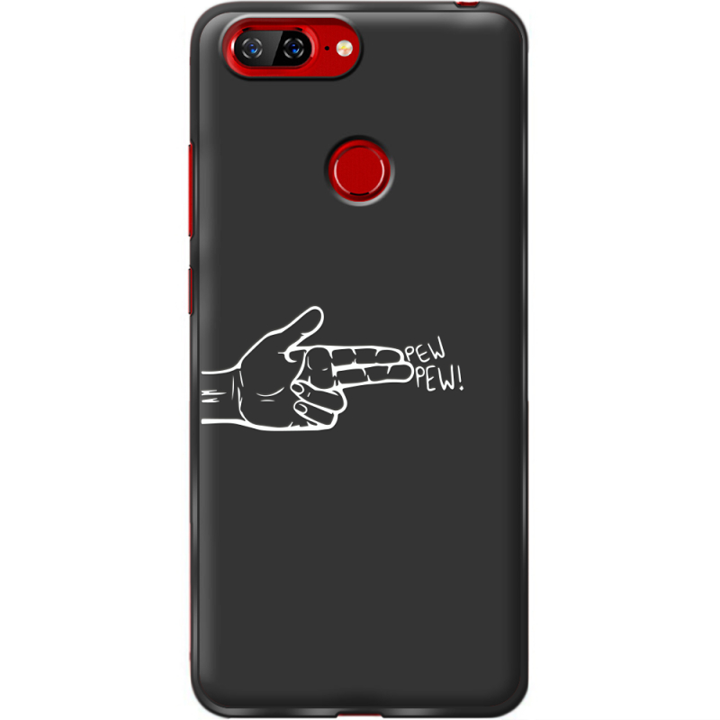 Черный чехол BoxFace Lenovo S5 Pew Pew