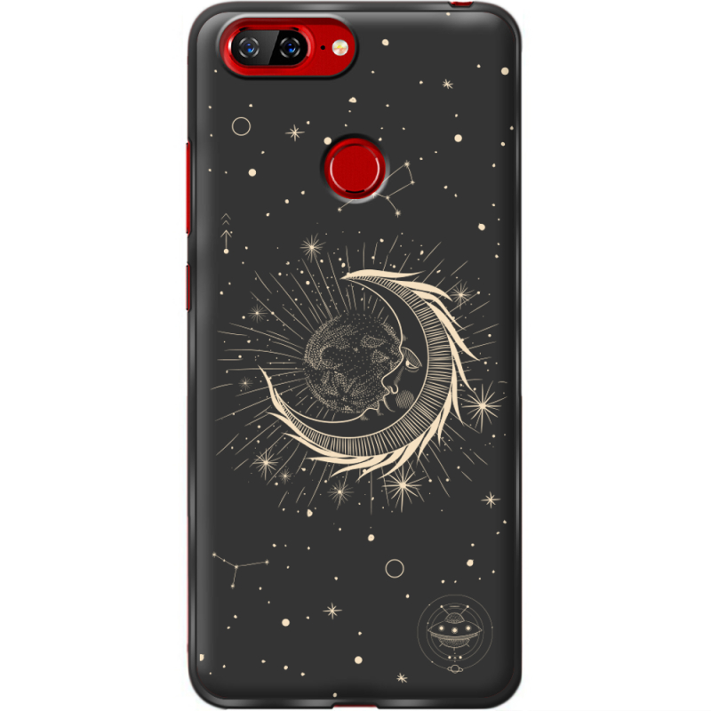 Черный чехол BoxFace Lenovo S5 Moon