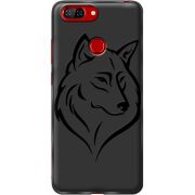 Черный чехол BoxFace Lenovo S5 Wolf