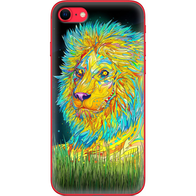 Чехол BoxFace Apple iPhone SE (2020) Moonlight Lion