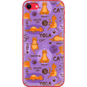 Чехол BoxFace Apple iPhone SE (2020) Yoga Cat