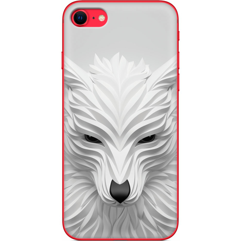 Чехол BoxFace Apple iPhone SE (2020) White Wolf