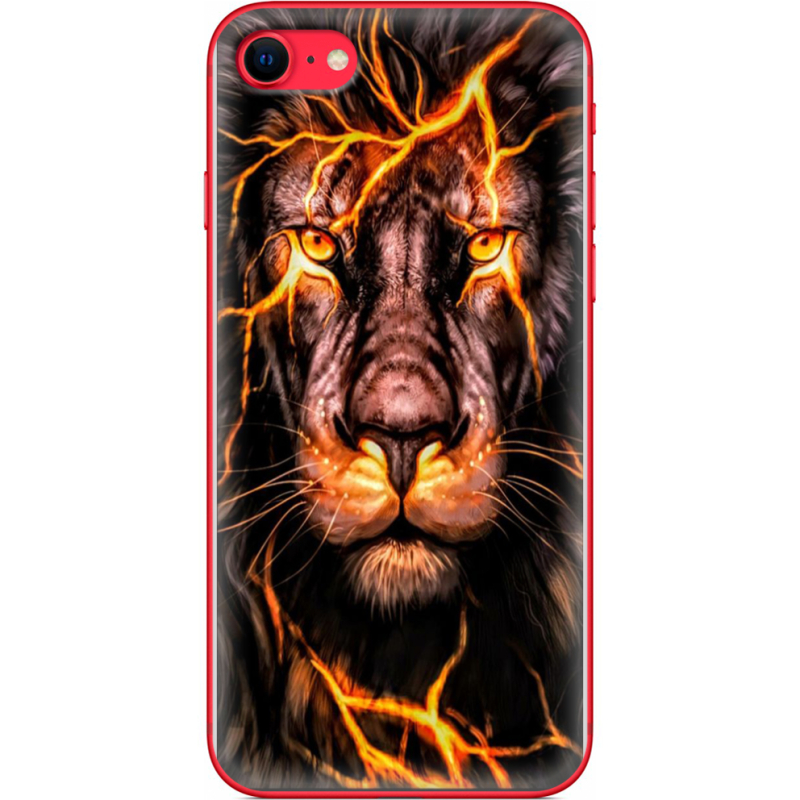 Чехол BoxFace Apple iPhone SE (2020) Fire Lion