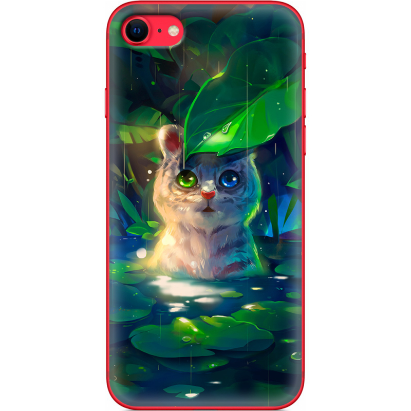 Чехол BoxFace Apple iPhone SE (2020) White Tiger Cub