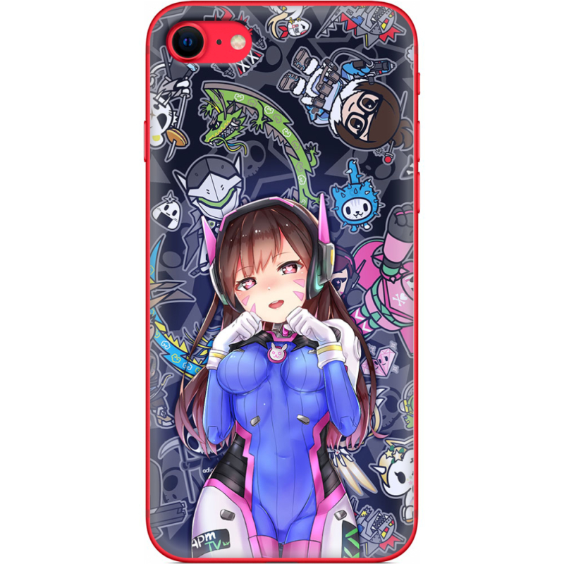 Чехол BoxFace Apple iPhone SE (2020) Overwatch D.VA