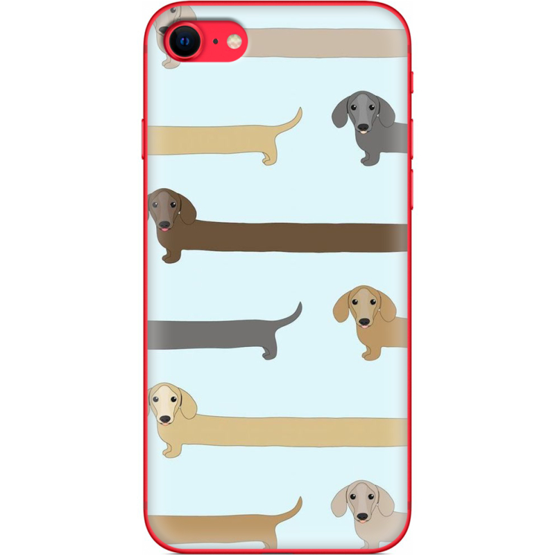 Чехол BoxFace Apple iPhone SE (2020) Dachshund