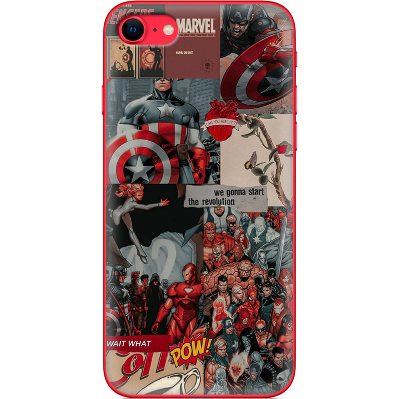 Чехол BoxFace Apple iPhone SE (2020) Marvel Avengers