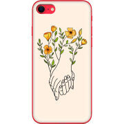 Чехол BoxFace Apple iPhone SE (2020) Flower Hands