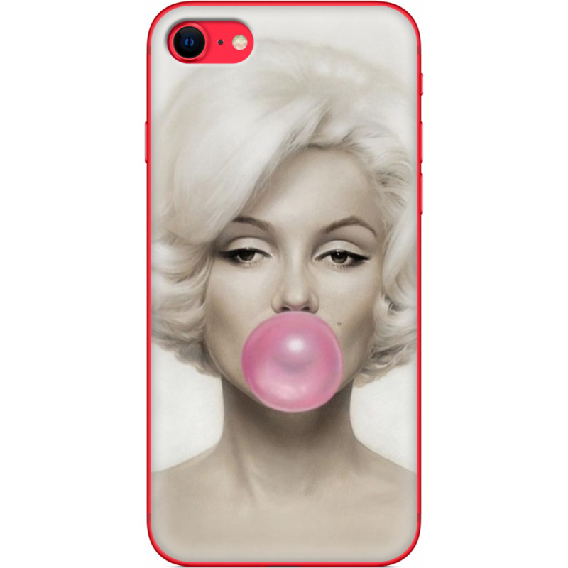 Чехол BoxFace Apple iPhone SE (2020) Marilyn Monroe Bubble Gum