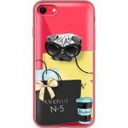 Прозрачный чехол BoxFace Apple iPhone SE (2020) Fashion Pug