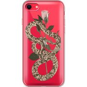 Прозрачный чехол BoxFace Apple iPhone SE (2020) Glamor Snake