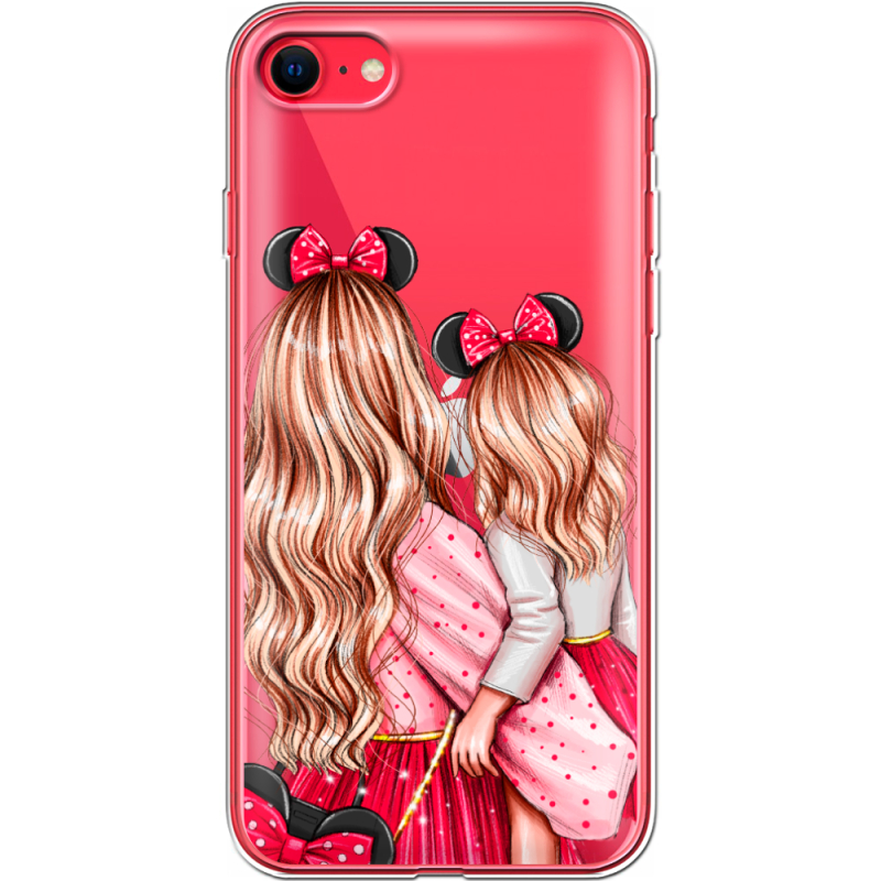 Прозрачный чехол BoxFace Apple iPhone SE (2020) Mouse Girls