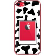 Прозрачный чехол BoxFace Apple iPhone SE (2020) Cow