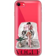 Прозрачный чехол BoxFace Apple iPhone SE (2020) VOGUE