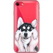 Прозрачный чехол BoxFace Apple iPhone SE (2020) Husky