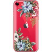 Прозрачный чехол BoxFace Apple iPhone SE (2020) Floral