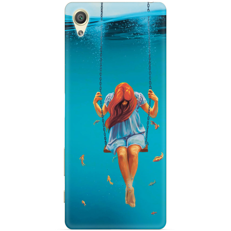 Чехол Uprint Sony Xperia X F5122 Girl In The Sea