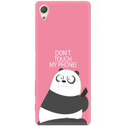 Чехол Uprint Sony Xperia X F5122 Dont Touch My Phone Panda