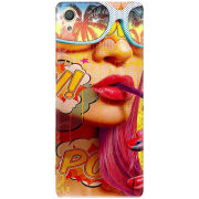 Чехол Uprint Sony Xperia X F5122 Yellow Girl Pop Art