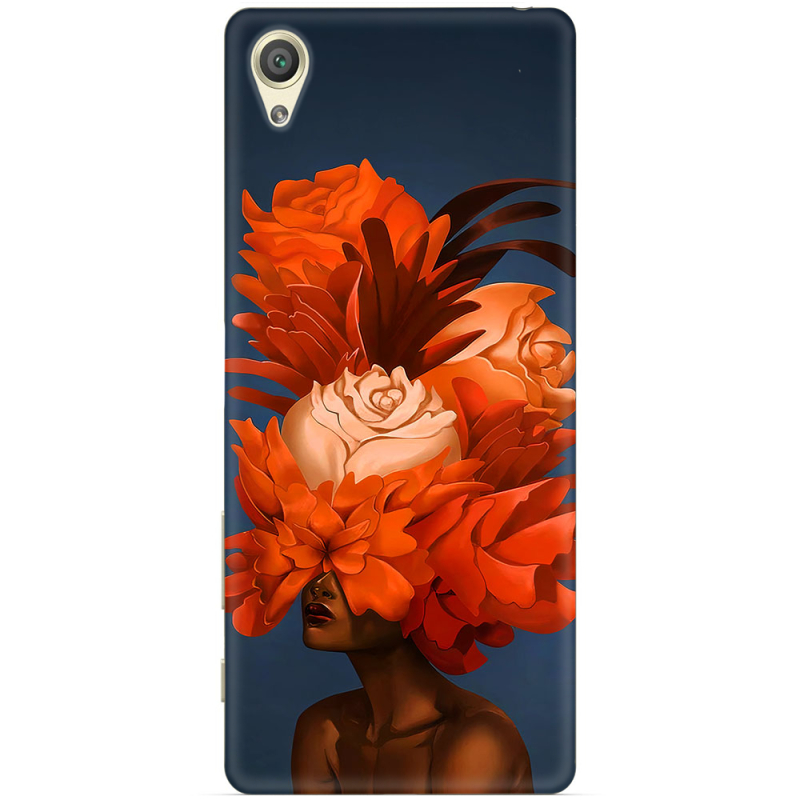 Чехол Uprint Sony Xperia X F5122 Exquisite Orange Flowers