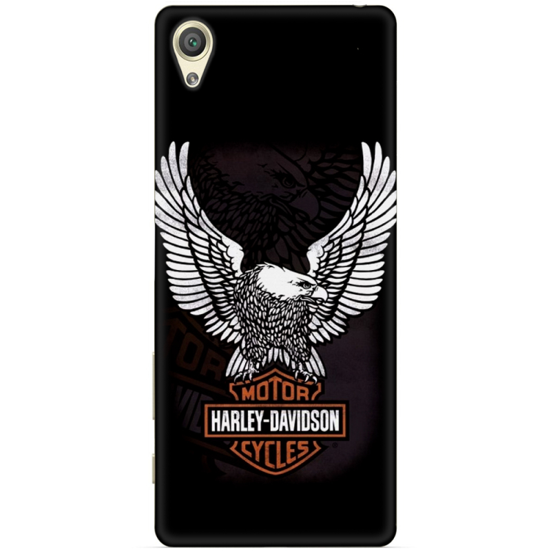 Чехол Uprint Sony Xperia X F5122 Harley Davidson and eagle