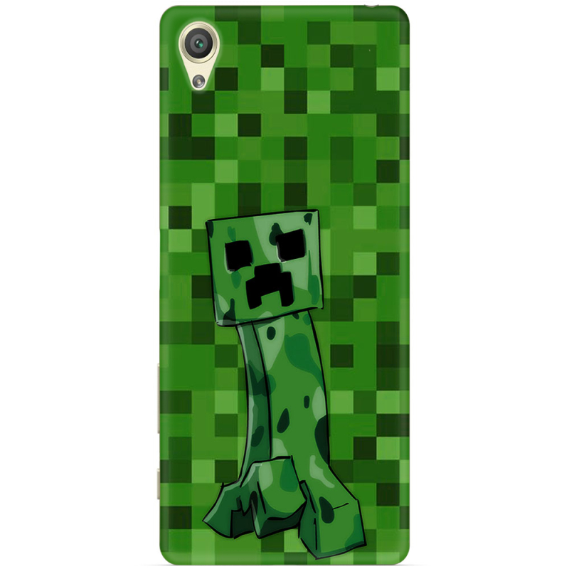 Чехол Uprint Sony Xperia X F5122 Minecraft Creeper