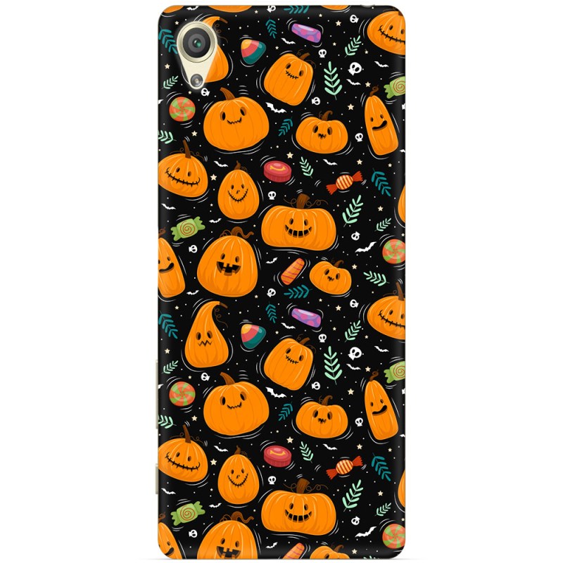 Чехол Uprint Sony Xperia X F5122 Cute Halloween