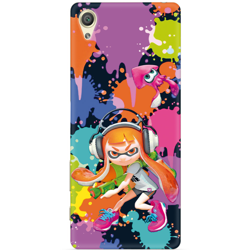 Чехол Uprint Sony Xperia X F5122 Splatoon Inklings