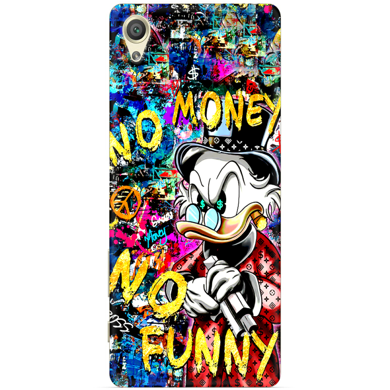 Чехол Uprint Sony Xperia X F5122 no money no funny