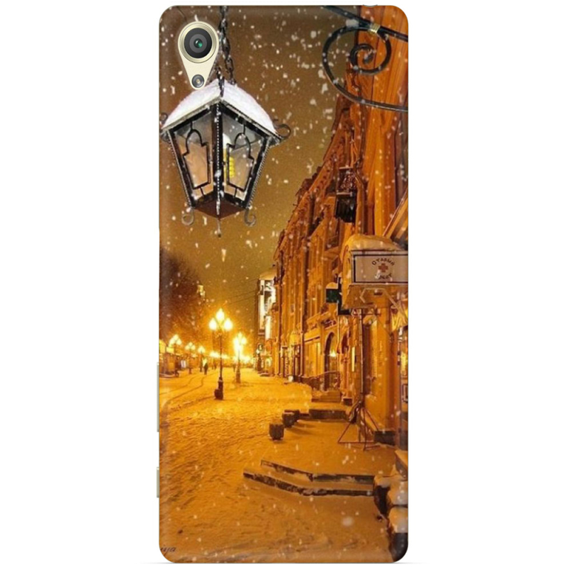 Чехол Uprint Sony Xperia X F5122 Night Street