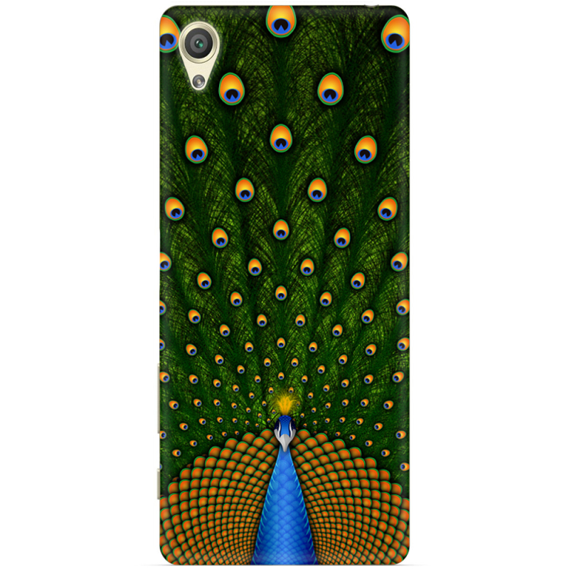 Чехол Uprint Sony Xperia X F5122 Peacocks Tail