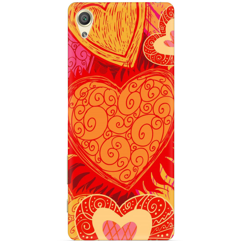 Чехол Uprint Sony Xperia X F5122 Warm Hearts