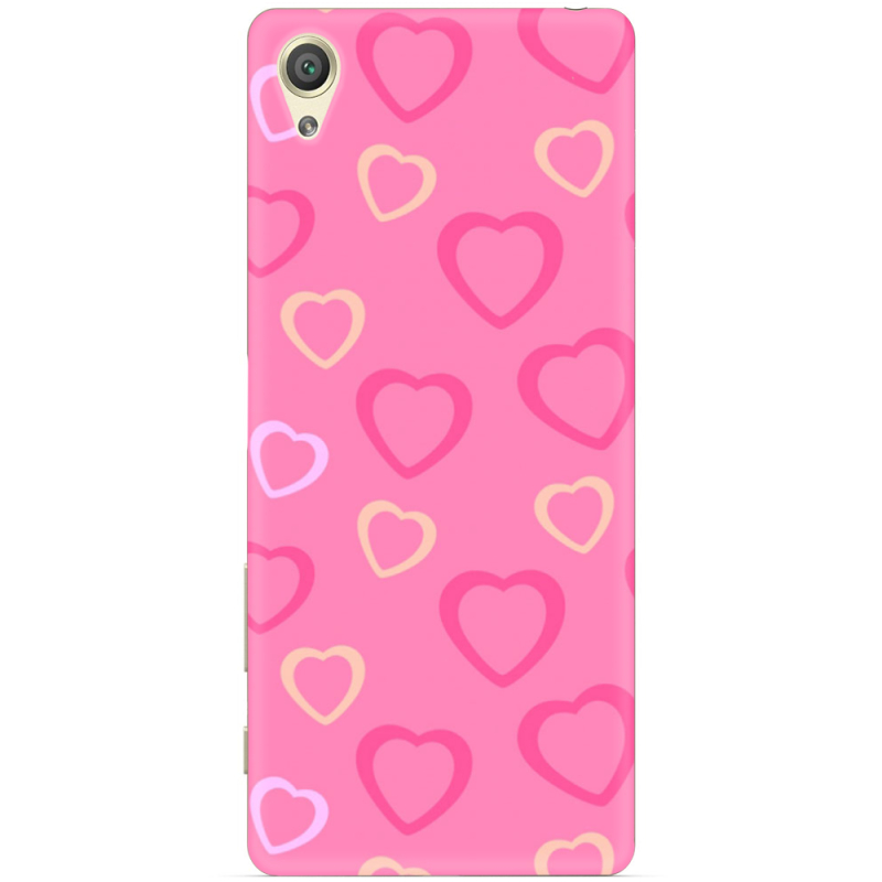 Чехол Uprint Sony Xperia X F5122 Sugar Hearts