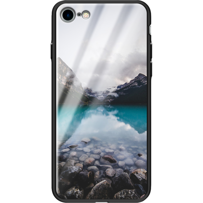 Защитный чехол BoxFace Glossy Panel Apple iPhone SE (2020) Blue Lake