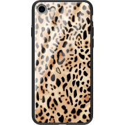 Защитный чехол BoxFace Glossy Panel Apple iPhone SE (2020) Leopard Print