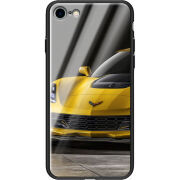 Защитный чехол BoxFace Glossy Panel Apple iPhone SE (2020) Corvette Z06