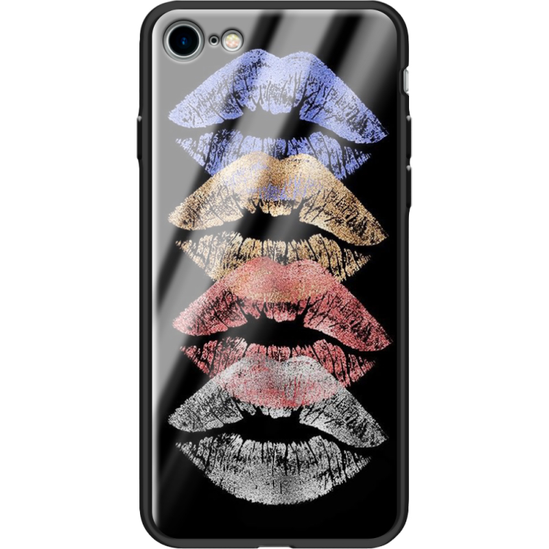 Защитный чехол BoxFace Glossy Panel Apple iPhone SE (2020) Lips