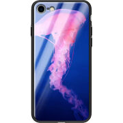 Защитный чехол BoxFace Glossy Panel Apple iPhone SE (2020) Jellyfish