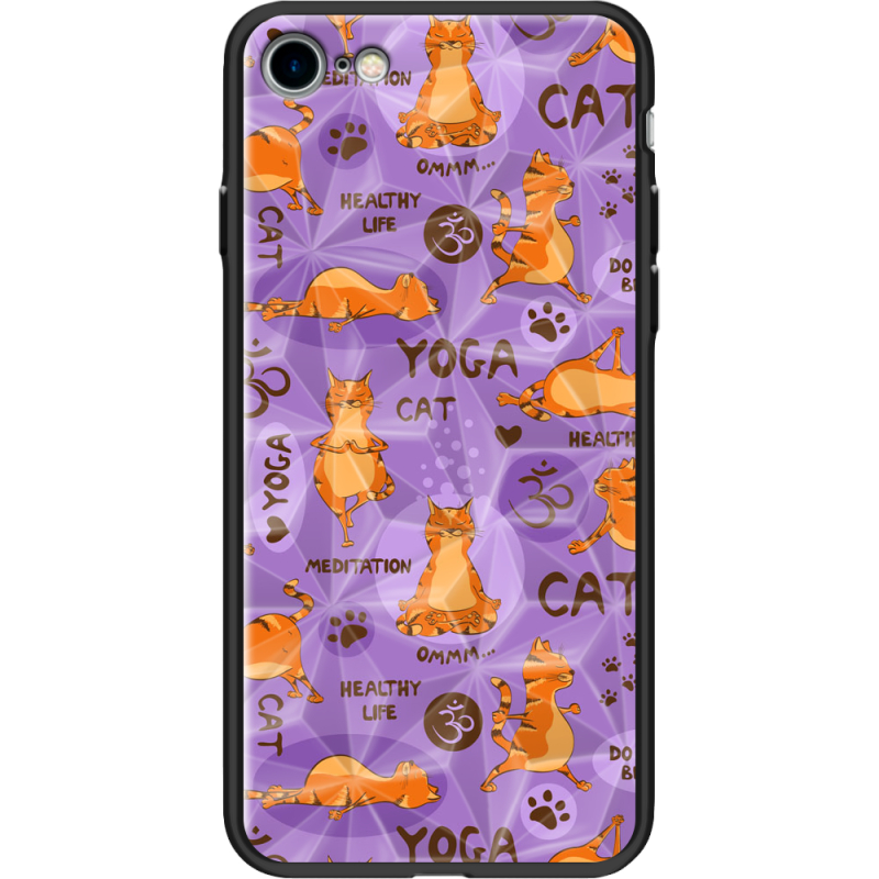 Чехол Prizma BoxFace Apple iPhone SE (2020) Yoga Cat