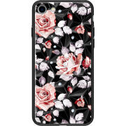 Чехол Prizma BoxFace Apple iPhone SE (2020) Roses on Black