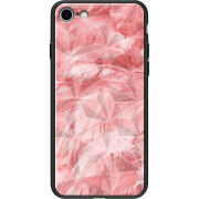 Чехол Prizma BoxFace Apple iPhone SE (2020) Pink Feathers