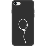 Черный чехол BoxFace Apple iPhone SE (2020) Balloon