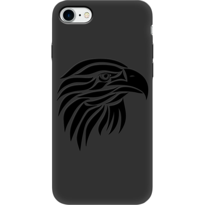 Черный чехол BoxFace Apple iPhone SE (2020) Eagle