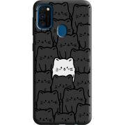 Черный чехол Uprint Samsung M215 Galaxy M21 