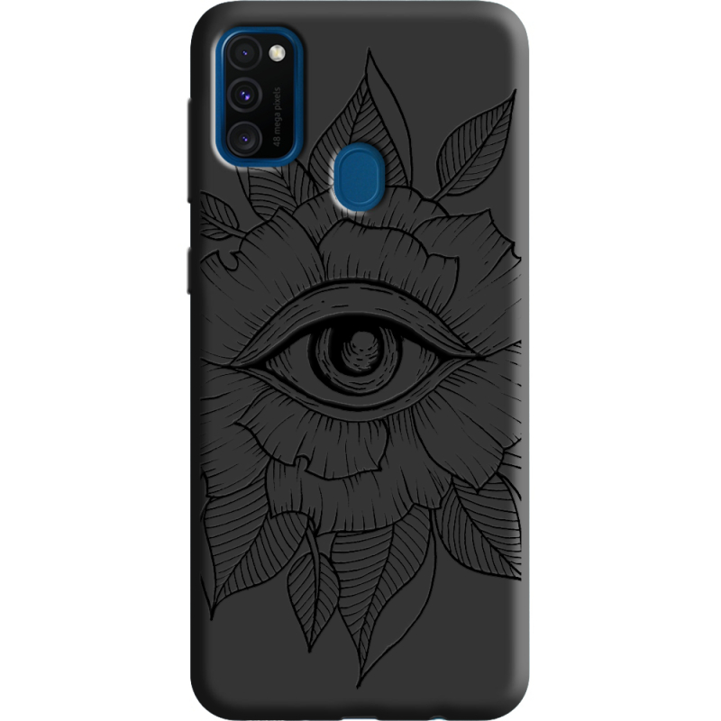 Черный чехол Uprint Samsung M215 Galaxy M21 Eye