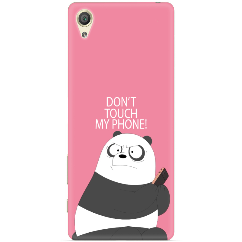 Чехол Uprint Sony Xperia XA F3112 Dont Touch My Phone Panda