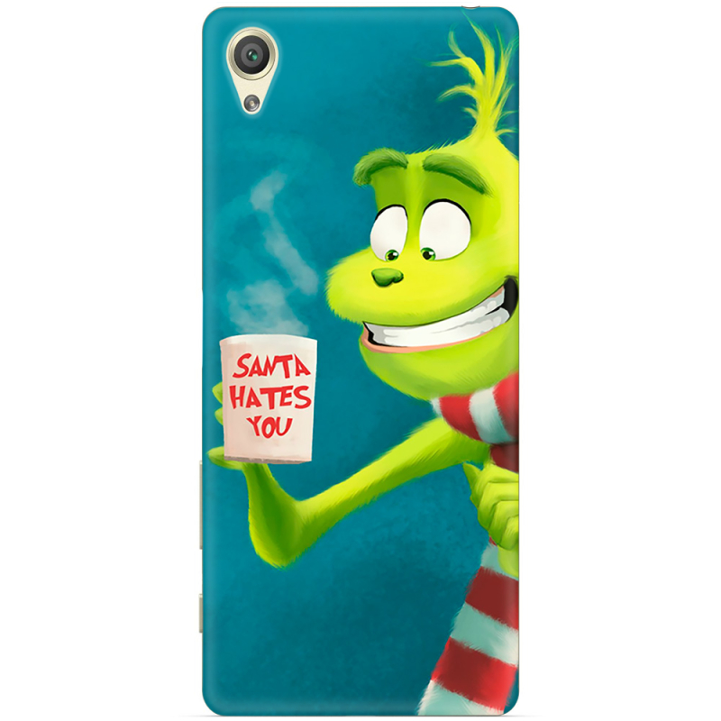 Чехол Uprint Sony Xperia XA F3112 Santa Hates You