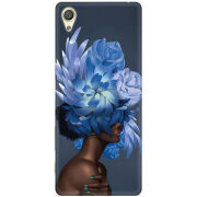 Чехол Uprint Sony Xperia XA F3112 Exquisite Blue Flowers